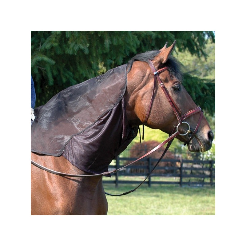 Protection anti-mouche encolure cheval Quiet Ride - Cashel