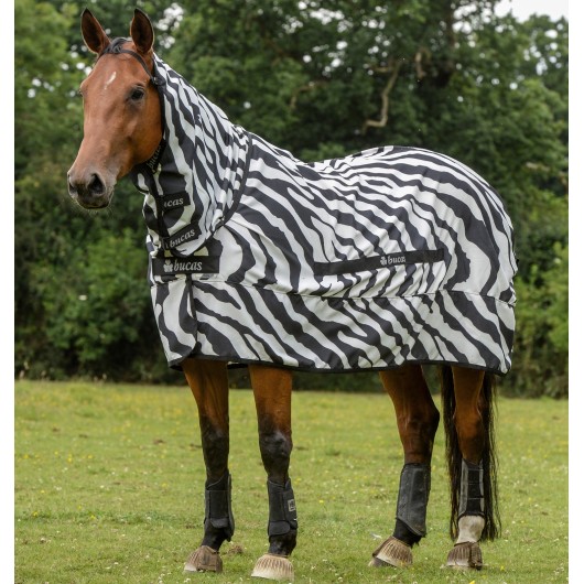 Chemise anti-dermite cheval Sweet Itch Zebra Bucas