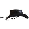 Chapeau australien cuir huilé Tabasca F.R.A