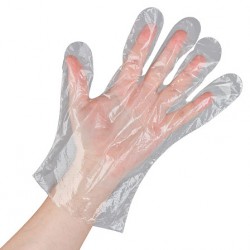 Gants jetables plastique x 20