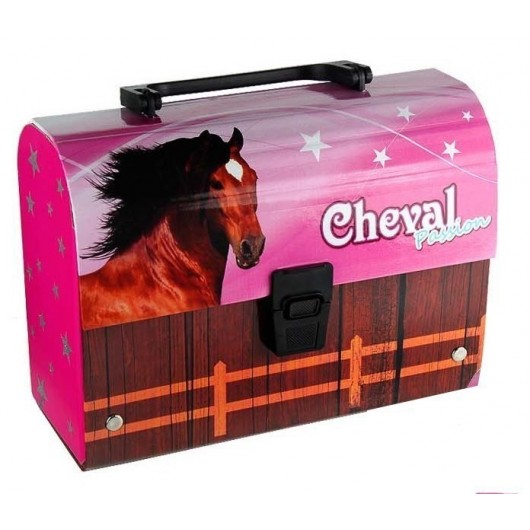 Malette cartonnée Cheval passion Malette cartonnée Cheval passion