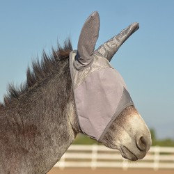 Masque anti-mouches âne avec oreilles Crusader Fly Mask Cashel