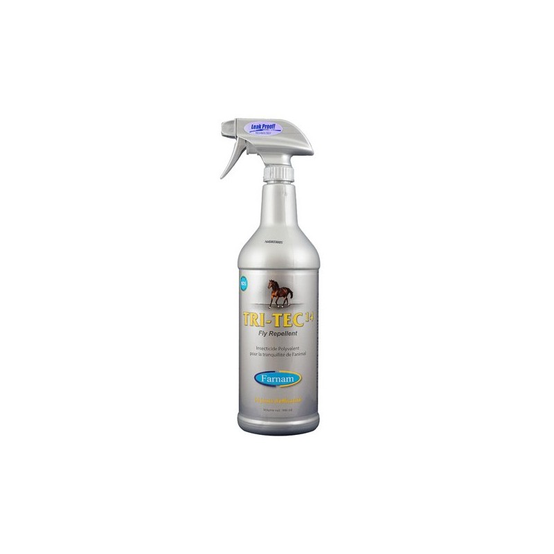  Spray répulsif insecticide 946 ml Tri-Tec 14 Farnam