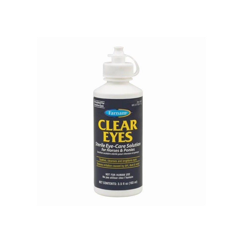 Nettoyant ophtalmique cheval 103 ml Clear Eyes Farnam