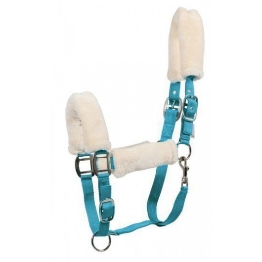 Licol nylon doublé mouton Fluffy - Waldhausen Licol nylon doublé mouton Fluffy Waldhausen