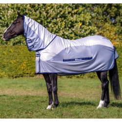 Chemise anti-mouches cheval imperméable avec couvre-cou Buzz-off Rain Bucas