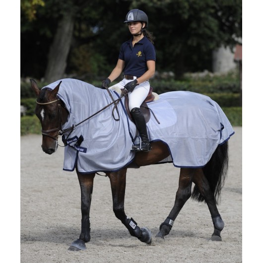 Couvre-reins anti-mouches anti-UV cheval Buzz-off Riding Bucas