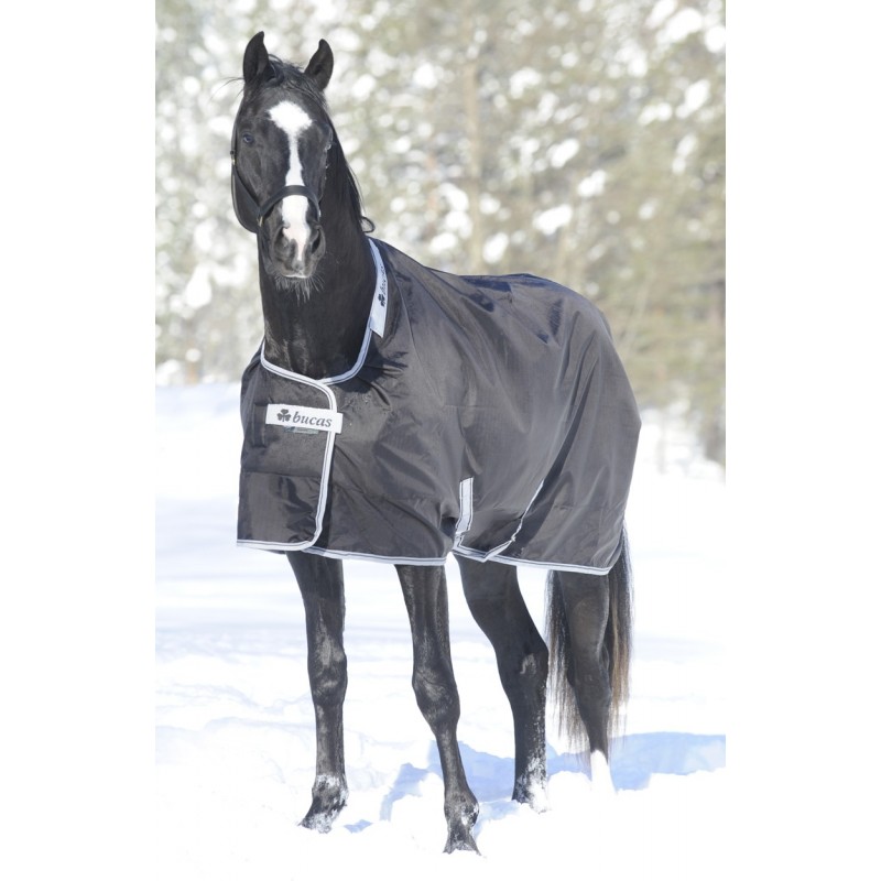 Couverture d'extérieur pour cheval anti-eczéma Horka - zebra - 125/175