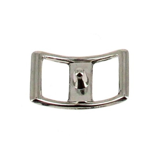Boucle conway nickelée 12 mm Boucle conway nickelée 12 mm