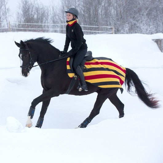 Couvre-reins polaire cheval Rambo Newmarket Competition Horseware