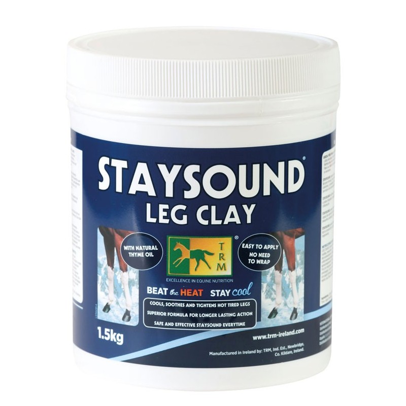 Argile membres chevaux 1,5 kg Staysound TRM