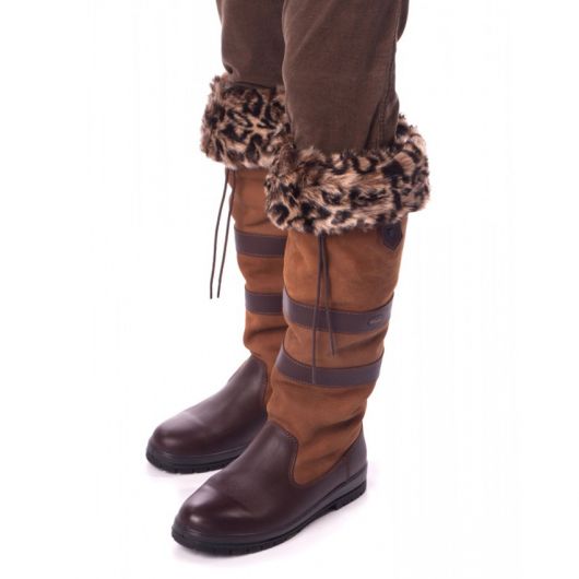 Doublure amovible fourrure synthétique bottes Dubarry