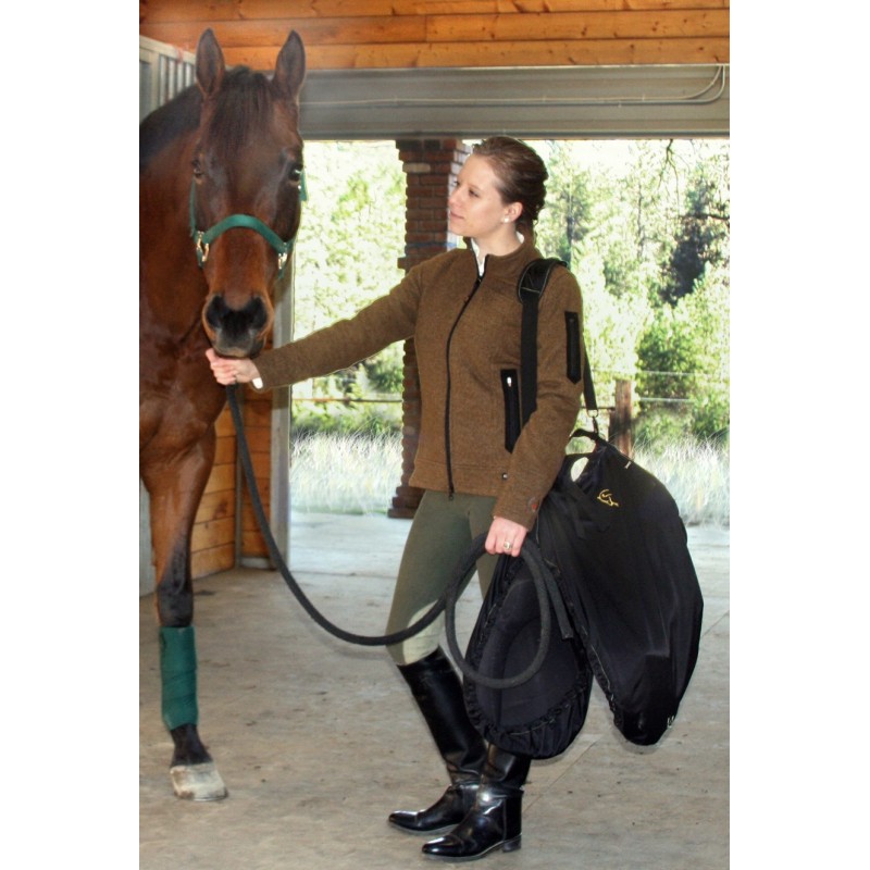 Housse De Selle Anglaise Schneider's - Sac De Transport - Chasseur Dressage