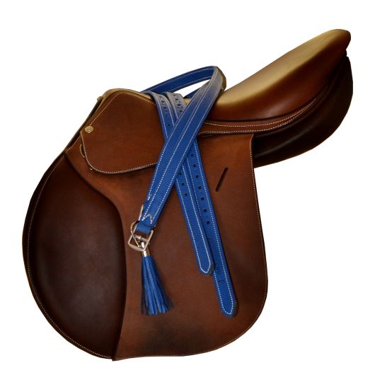 Étrivières nylon doublées cuir de veau De Muizon Étrivières nylon doublées cuir de veau De Muizon