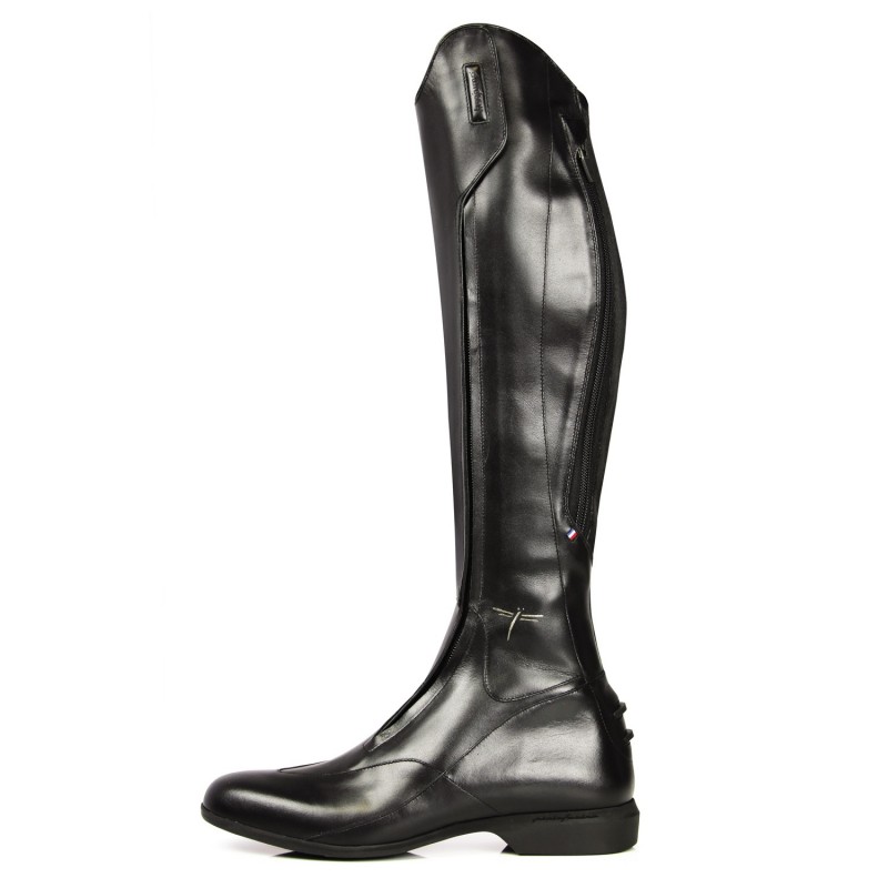 Bottes équitation cuir noir Femme Foxy Freejump