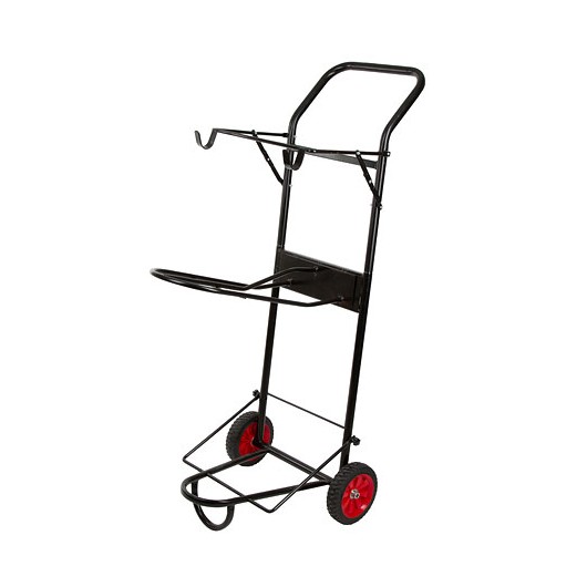 Chariot porte-selle roulant