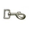 Mousqueton tirette nickelé 2,5 cm