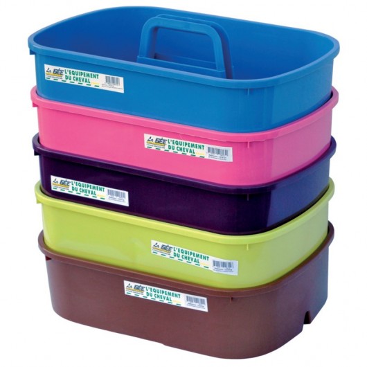 Bac de pansage à poignée résine La Gée