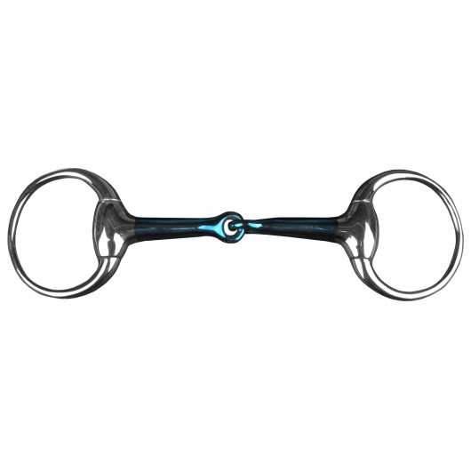 Mors olive brisé sweet blue iron Equestra Mors olive brisé sweet blue iron Equestra