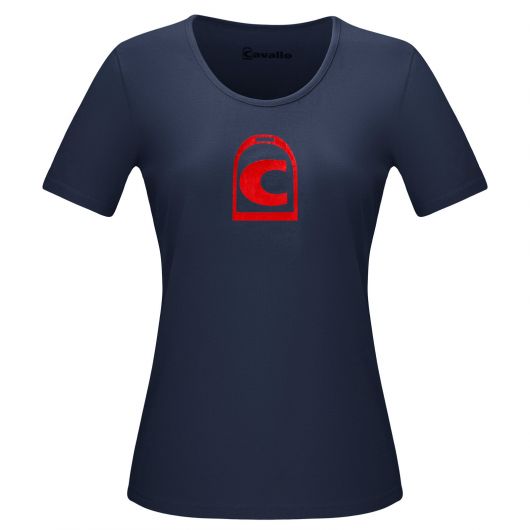 Tee-shirt coton Femme Basina Cavallo Tee-shirt coton Femme Basina Cavallo