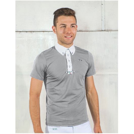 Polo de compétition microfibre Homme Argo For Horses