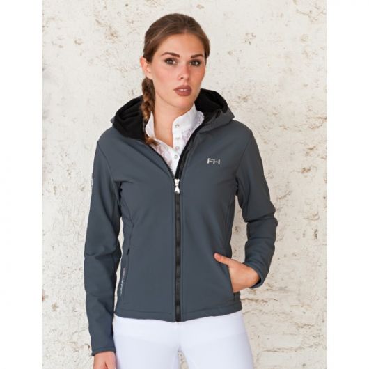 Veste à capuche imperméable respirante Femme Nina For Horses Veste à capuche imperméable respirante Femme Nina For Horses