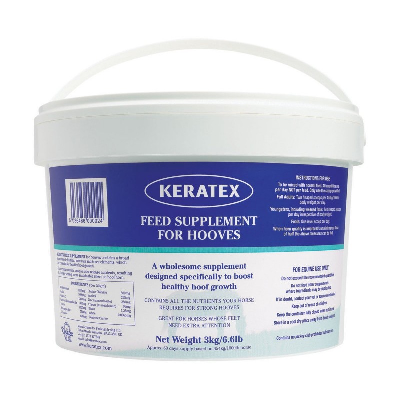 Biotine complément sabots 3 kg Keratex
