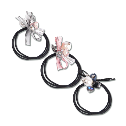 Élastiques cheveux avec perles x 3 Waldhausen Élastiques cheveux avec perles x 3 Waldhausen