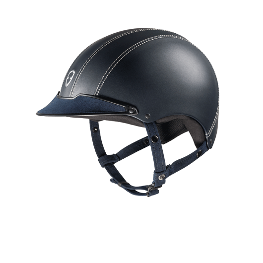 Casque équitation cuir lisse Epona Egide