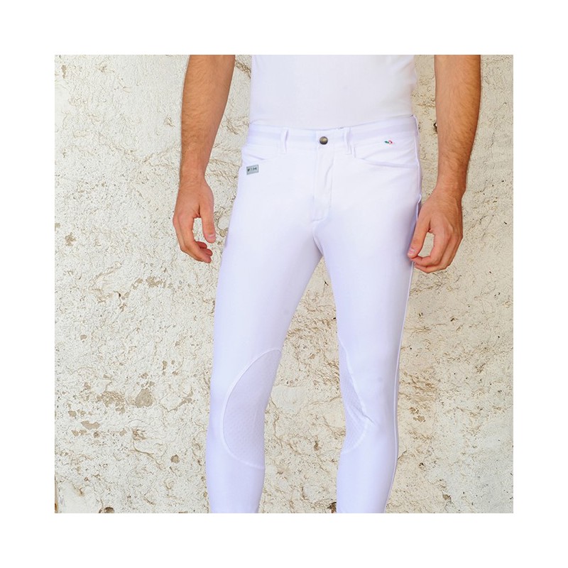 Pantalon équitation microfibre basanes Homme Miky For Horses