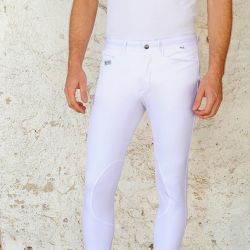 Pantalon équitation microfibre basanes Homme Miky For Horses