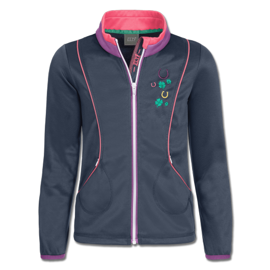 Veste Polaire Enfant Lucky Jule Elt Elt Cavalier Equestra