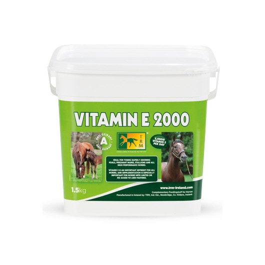 Antioxydant chevaux 1.5 kg Vitamin E 2000 TRM Antioxydant chevaux 1.5 kg Vitamin E 2000 TRM