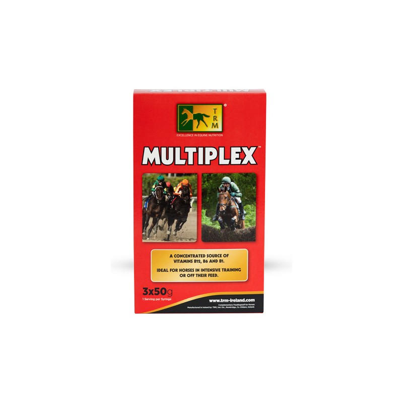 Stimulant chevaux appétit et performance seringue 50 g x 3 Multiplex TRM