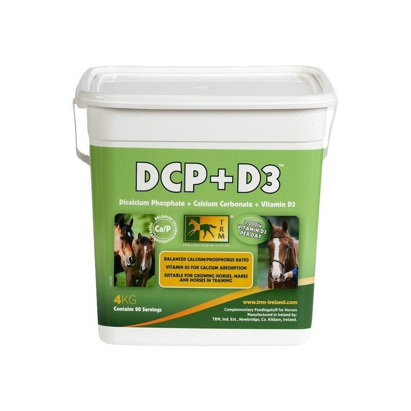 Croissance jeune cheval calcium phosphore 4 kg DCP+D3 TRM