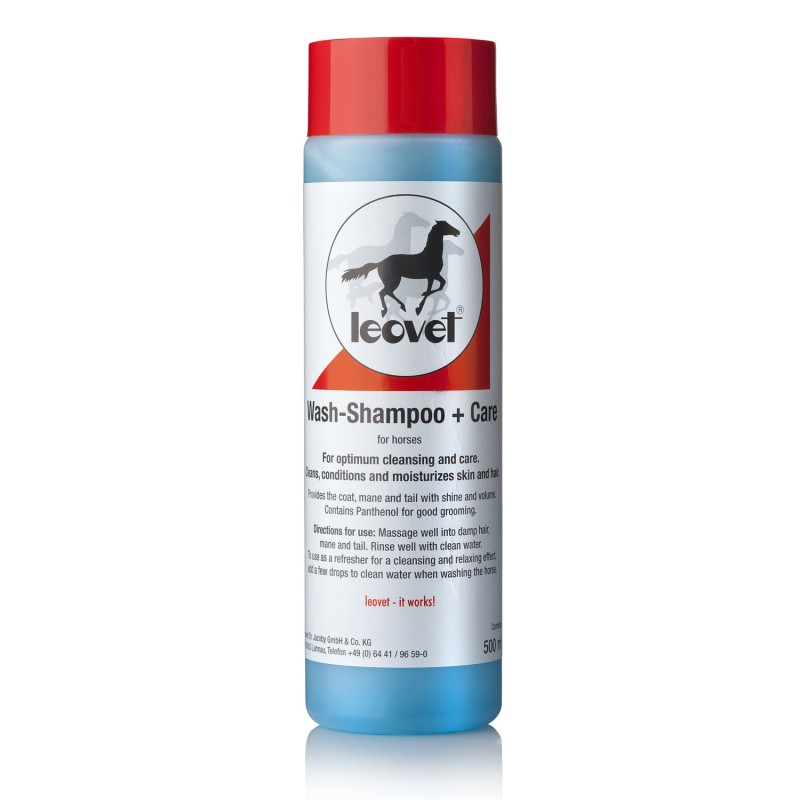 Shampoing soin cheval panthénol 500 ml Leovet
