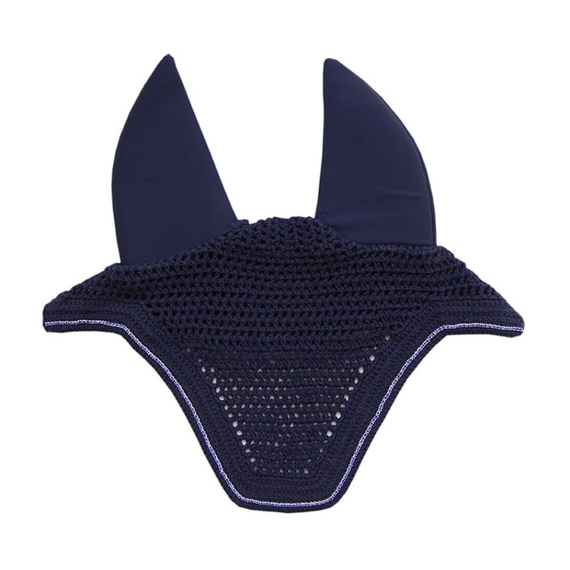 Bonnet Anti-mouche Wellington Velvet Mini Pearls Beige KENTUCKY