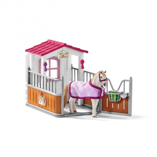 KIT DE JEUX BOX AVEC JUMENT LUSITANIENNE SCHLEICH KIT DE JEUX BOX AVEC JUMENT LUSITANIENNE SCHLEICH