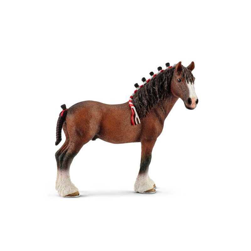 Figurine Hongre Clydesdale