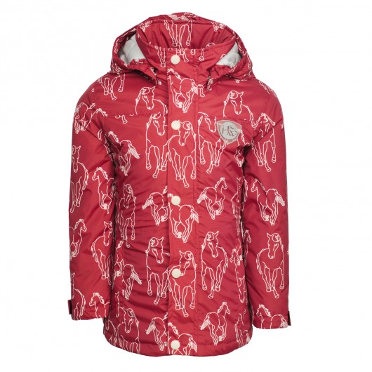 Parka imprimé chevaux Enfant Horseware Parka imprimé chevaux Enfant Horseware