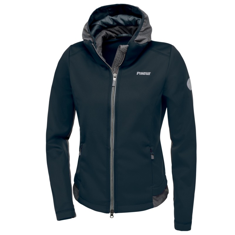 Veste softshell à capuche Femme Lareen Pikeur