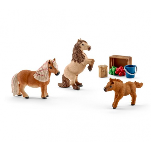 Kit de jeux Famille de minis-Shetlands