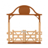 Kit de jeux Pré pour chevaux avec portail