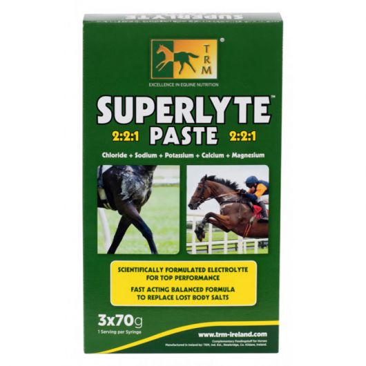 Électrolytes rapides seringue 70 g x 3 Superlyte Paste TRM Électrolytes rapides seringue 70 g x 3 Superlyte Paste TRM