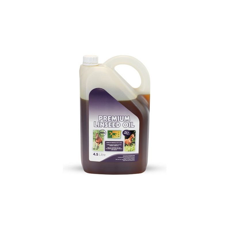 Huile de lin chevaux peau et digestion 4,5 L TRM