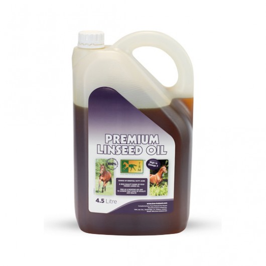 Huile de lin chevaux peau et digestion 4,5 L TRM