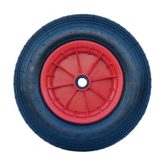 Roue gonflable de brouette jante plastique La Gée Roue gonflable de brouette jante plastique La Gée