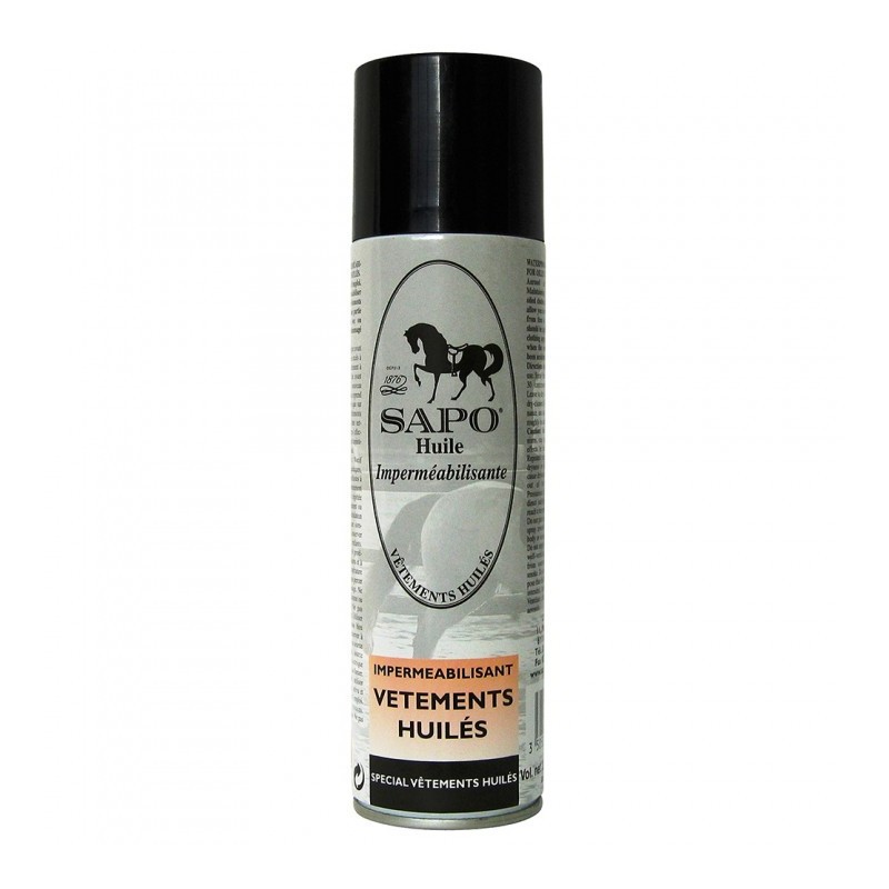 Huile imperméabilisante vêtements huilés 250 ml - SAPO - Cavalier - Equestra