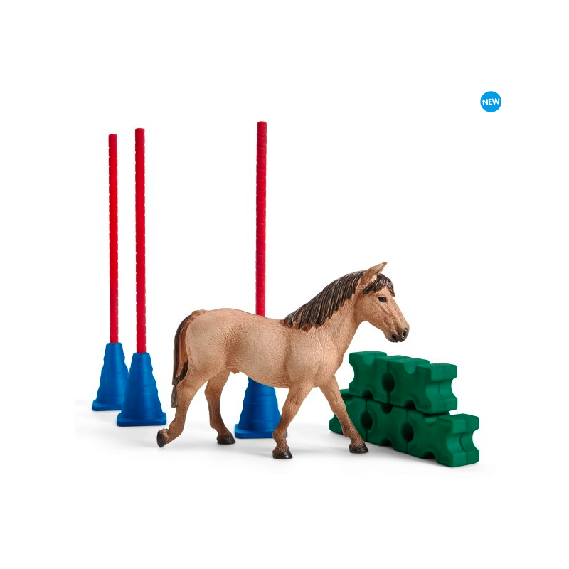 Kit de jeux Slalom pour Poney