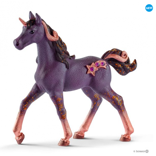 Figurine Poulain Licorne d'Étoile filante Figurine Poulain Licorne d'Étoile filante